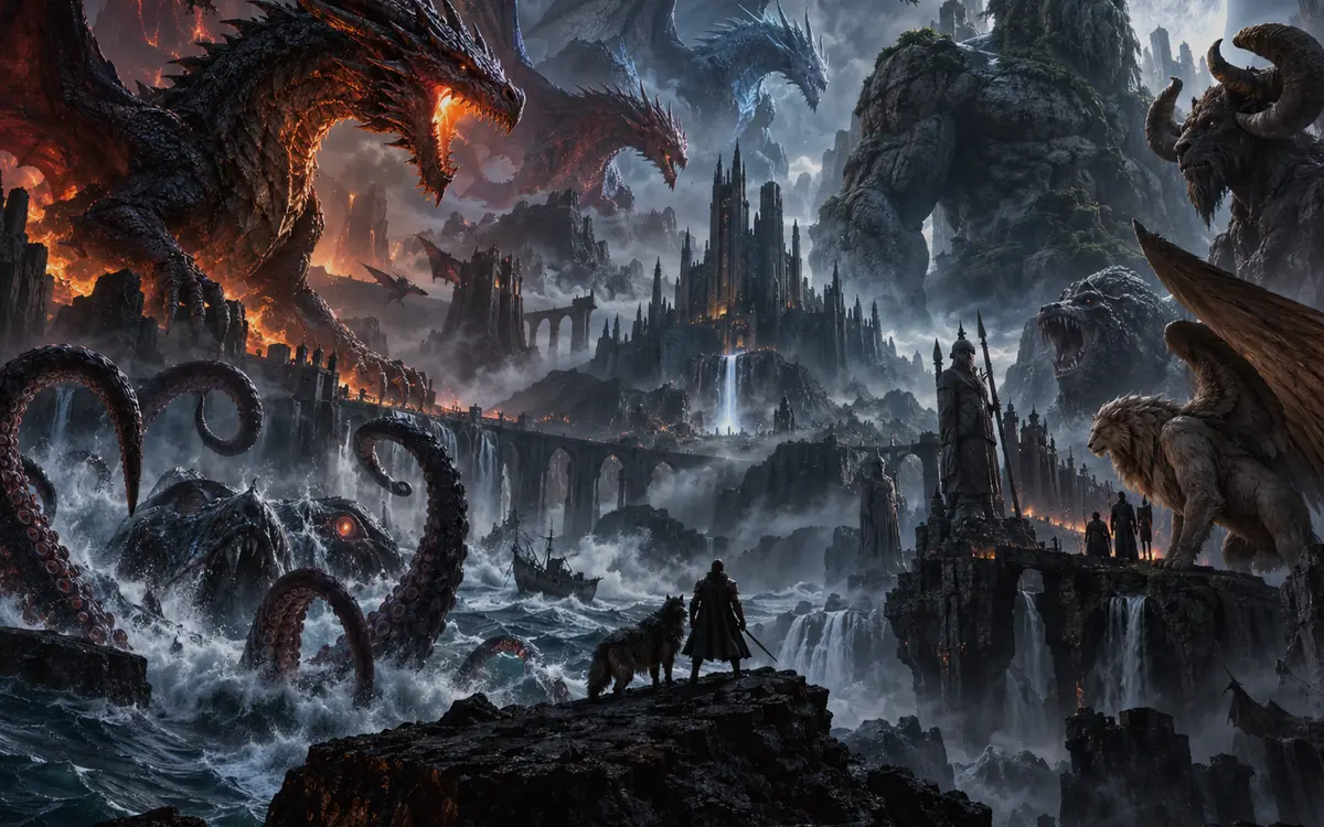 Colossal Beasts sinematik oyun dünyası
