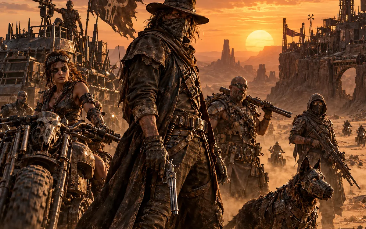 Wasteland Outlaws oyun dünyası